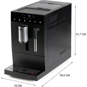 Automatische Espressomaschine mit Mahlwerk - DOMO - DO1150K - 1350 W - 19 bar - 125 g Kaffee - Schwarz