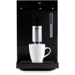 Automatische Espressomaschine mit Mahlwerk - DOMO - DO1150K - 1350 W - 19 bar - 125 g Kaffee - Schwarz