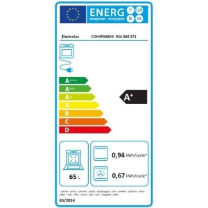 Four encastrable multifonction pyrolyse - ELECTROLUX - COH4P06BX3 - Inox - Anti-trace - Porte froide - 25 programmes de cuisson