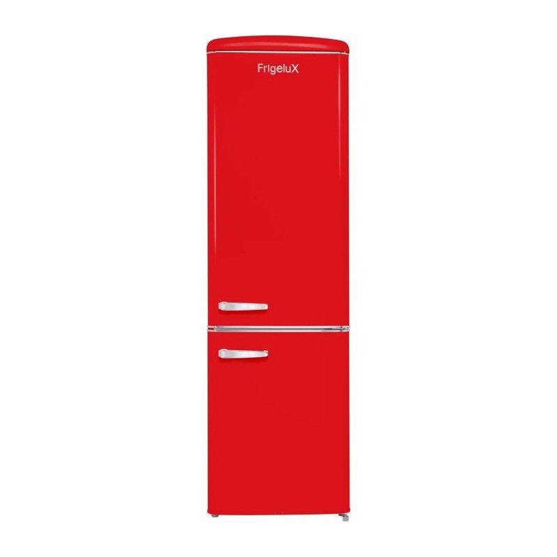 Réfrigérateur combiné - FRIGELUX - CB255RRA++ - 2 portes - 255 L - 55 x 57,5 x 181 cm - Rouge