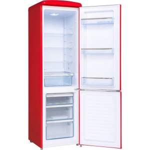 Réfrigérateur combiné - FRIGELUX - CB255RRA++ - 2 portes - 255 L - 55 x 57,5 x 181 cm - Rouge