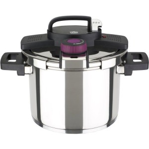 Autocuiseur - Induction - GSW - Easy Click - 6 L - Ø 22 cm - Acier massif 18/10