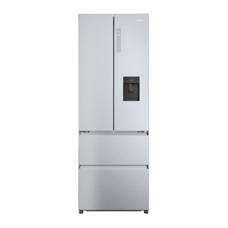 Mehrtüriger Kühlschrank – HAIER – HFR5720EWMG – Klasse E – 477 l (337+140) – 37 dB – Silber