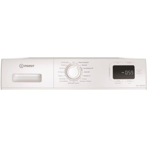 Lave-linge hublot INDESIT IM642MYTIMEFR - 6 kg - Induction - L60 cm - 1200 trs/min - Blanc