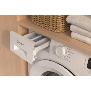 INDESIT IM642MYTIMEFR Bullaugen-Waschmaschine – 6 kg – Induktion – L60 cm – 1200 U/min – Weiß
