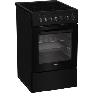 Cerankochfeld – INDESIT – I5V3PCB – 4 Kochzonen – 7700 W – 50 cm breit – Schwarz