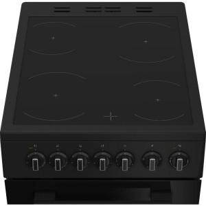 Cerankochfeld – INDESIT – I5V3PCB – 4 Kochzonen – 7700 W – 50 cm breit – Schwarz