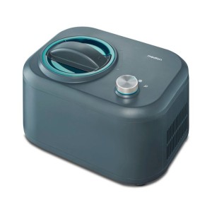 MEDION Eismaschine mit Kompressor (Geeignet zur Herstellung von Speiseeis, Frozen Yogurt und Sorbets, 1 Liter, 100 ml)