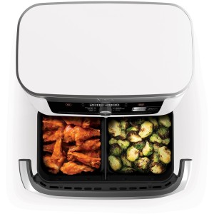Friteuse sans huile NINJA - Foodi Flex AF500EUWH - Capacité 10,4L - 7 programmes de cuisson - Blanc - 2470W