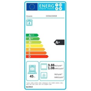 Ozeanische ozeanische ozeanische Koch 50 GB - 4 Lichter - L49.8 XP61 XH 86 cm - Schwarz - Schwarz