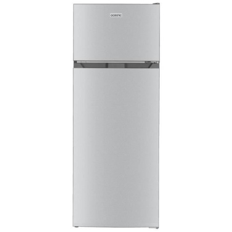 OCEANIC OCEAF2D206S3 Kühlschrank + Gefrierschrank – 2 Türen – 206 l – statische Kälte – Silber