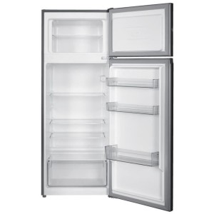 OCEANIC OCEAF2D206S3 Kühlschrank + Gefrierschrank – 2 Türen – 206 l – statische Kälte – Silber