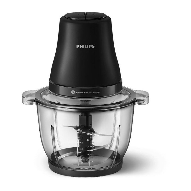 Elektrischer Fleischwolf – PHILIPS Serie 3000 – HR1502/00 – 500 W – Schwarz