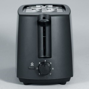 Severin AT2287 Grille-Pain 700 W, up to 2 slices, adjustable browning degree, support for pastries, auto ejection, black
