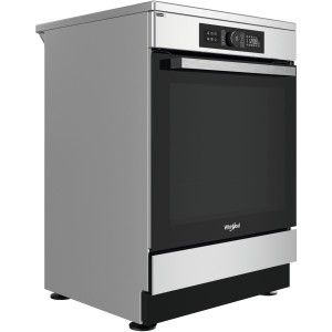 Cuisiniere a induction - WHIRLPOOL - WS68IB8ACX/FR/1 - 4 foyers - 2900 W - L60 cm - Inox