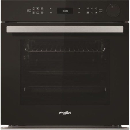 Einbaubackofen - Multifunktion Pyrolyse-Hydrolyse - Umluft - WHIRLPOOL - AKZ9S8270NB - Schwarz - Kalte Tür - 73 L - A+