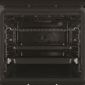 Einbaubackofen - Multifunktion Pyrolyse-Hydrolyse - Umluft - WHIRLPOOL - AKZ9S8270NB - Schwarz - Kalte Tür - 73 L - A+