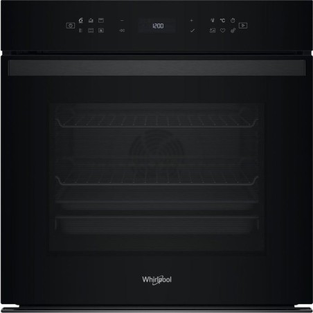 Einbaubackofen – Pyrolyse + Hydrolyse – WHIRLPOOL – WOI68PT1SBAF – Schwarz – Kalte Tür – 73 l – 59,5 x 56,4 x 59,