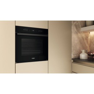 Einbaubackofen – Pyrolyse + Hydrolyse – WHIRLPOOL – WOI68PT1SBAF – Schwarz – Kalte Tür – 73 l – 59,5 x 56,4 x 59,