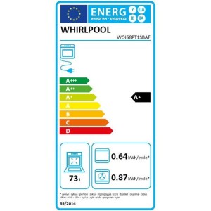 Einbaubackofen – Pyrolyse + Hydrolyse – WHIRLPOOL – WOI68PT1SBAF – Schwarz – Kalte Tür – 73 l – 59,5 x 56,4 x 59,