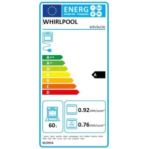 Cerankochfeld – WHIRLPOOL – W5V5LCW – 4 Kochzonen – 7900 W – 50 cm breit – Weiß