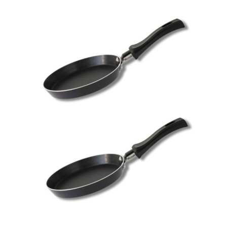 Set mit 2 Mini-Crêpe-Pfannen – ELO – Jewel de Luxe – Ø 14 cm – Keramikbeschichtung
