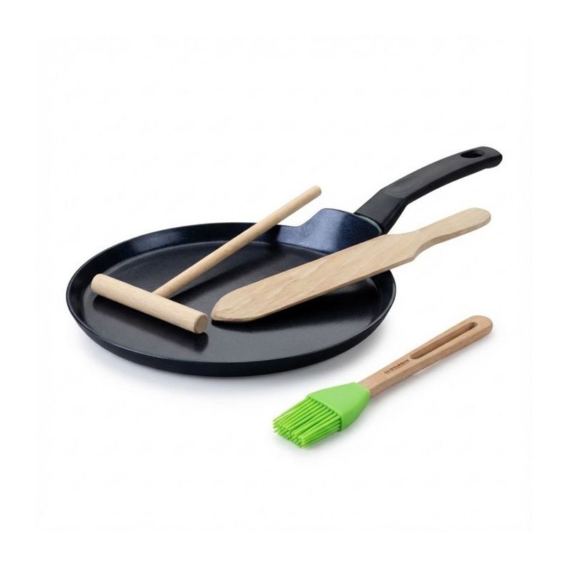 Set chandeleur crepiere - FACKELMANN - BRANDAO - Ø 26 cm - 3 ustensiles