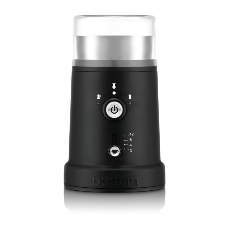 Electric coffee grinder - BODUM - BISTRO 12041-01EURO - Blade - Adjustable