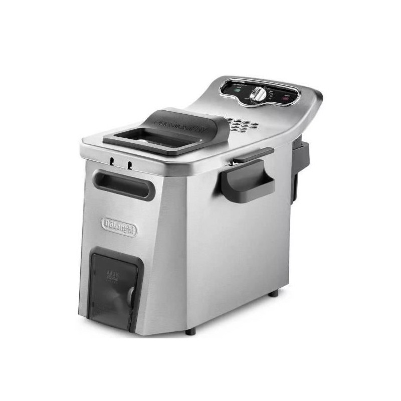 Friteuse - DELONGHI - FZ44851 - Inox - 5 L - 3200 W - 29,3 x 41,7 x 23,2 cm