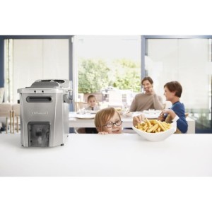 Fritteuse - DELONGHI - FZ44851 - Edelstahl - 5 L - 3200 W - 29,3 x 41,7 x 23,2 cm