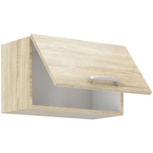 Kipptüren-Abzugsschrank - Sonoma Eiche Dekor - L 60 x 31,6 x H 36 cm - LASSEN