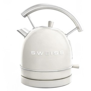 Vintage Wasserkocher - SWEISS - KTL8 - 2200 W - 1,8 L - 360° Sockel - Beige