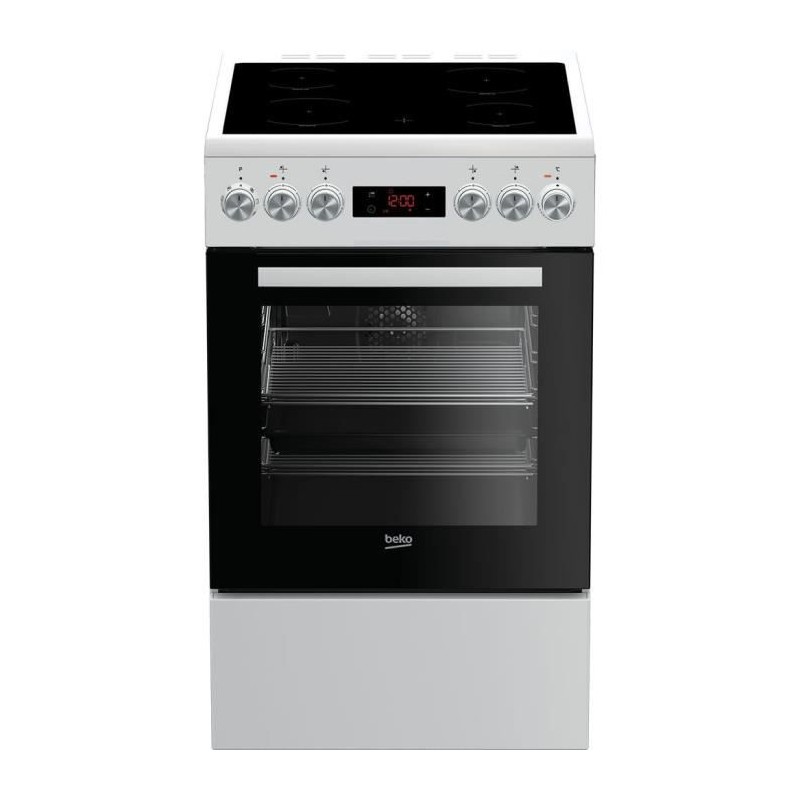 Glaskeramikherd – BEKO – FSE57302GWC – 4 Brenner – 50 cm