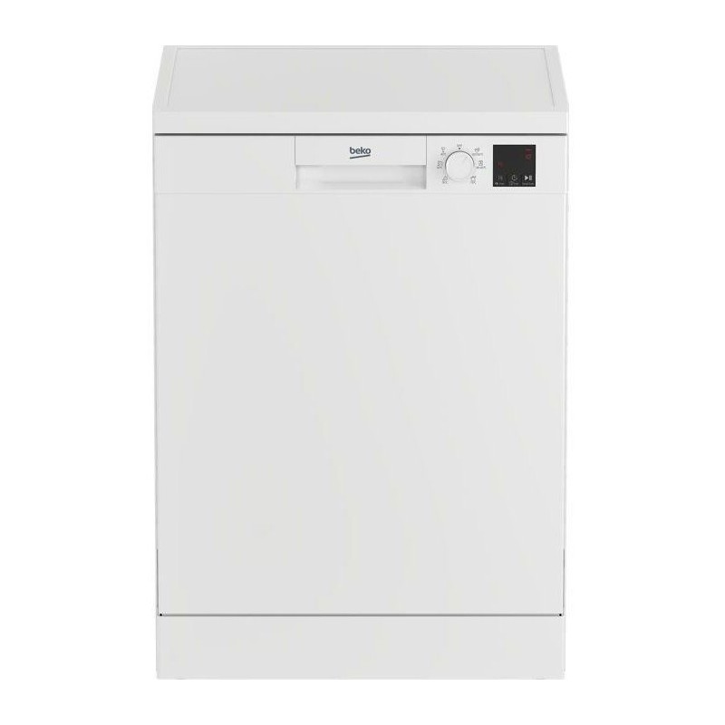 BEKO DVN06430W freistehender Geschirrspüler – 14 Maßgedecke – L60 cm – 47 dB – Weiß