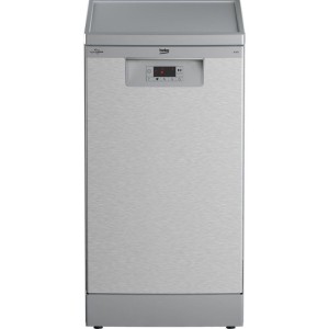 Lave-vaisselle pose libre BEKO BDFS15030X - 10 couverts - Induction - L45 cm - 47 dBA - Classe D - Inox Anti-trace