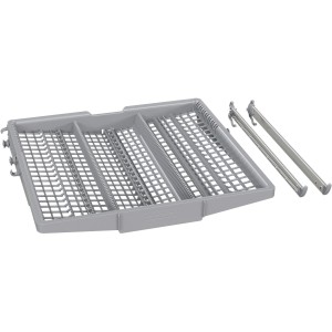 Tiroir a couverts - BOSCH - SGZ6DX02 - Pour panier Flex - 60 cm - Gris