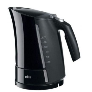 BRAUN WK500BK Wasserkocher Multiquick 5 - 1,6 L - Schwarz