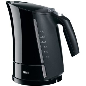 BRAUN WK500BK Wasserkocher Multiquick 5 - 1,6 L - Schwarz