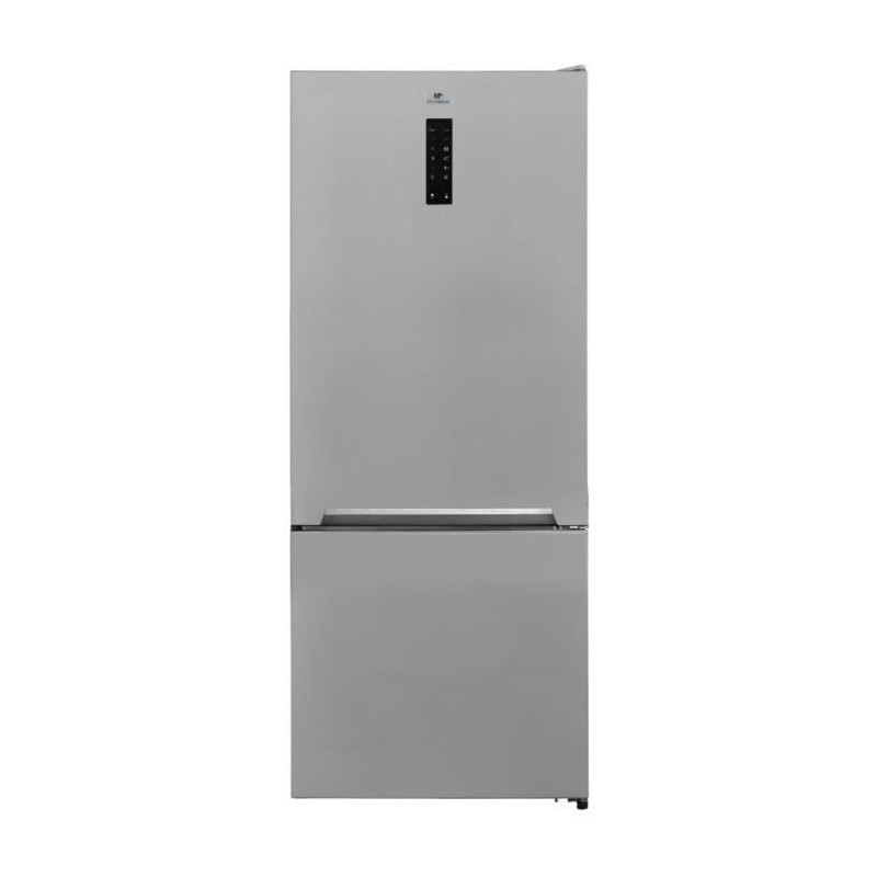 Kühlschrank mit Gefrierfach unten - CONTINENTAL EDISON - CEFC428NFIXD - 427 L - Klasse D - 70 x 71,2 x 173 cm - Silber