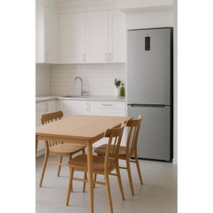 Kühlschrank mit Gefrierfach unten - CONTINENTAL EDISON - CEFC428NFIXD - 427 L - Klasse D - 70 x 71,2 x 173 cm - Silber