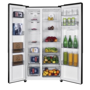 US -Kühlschrank Continental Edison - CERA532NFBD - 4 Türen - 532L - L90 cm xh177 cm - Schwarz