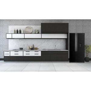 US -Kühlschrank Continental Edison - CERA532NFBD - 4 Türen - 532L - L90 cm xh177 cm - Schwarz