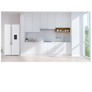 Réfrigérateur américain - Continental Edison - CERA532NFWD - 2 portes - 529 L - L90 x 177 cm - Classe D - Blanc