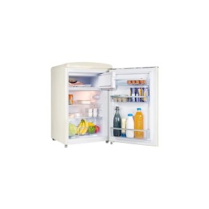FRIGELUX R4TT108RCE – 108-Liter-Tischkühlschrank mit 13-Liter-Gefrierfach – Creme