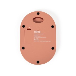 Elektronische Küchenwaage - Livoo - DOM493T - Terrakotta