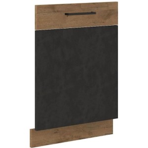 ROCK – Paneeltür für Geschirrspüler – 60 cm – Lancelot-Eiche und Matera-Grau – COOK
