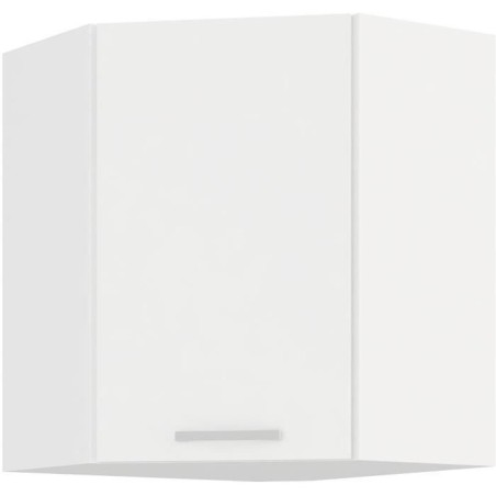 ATLAS High corner unit - White decor - L58x58cm