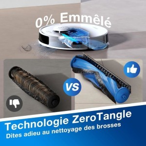 ECOVACS DEEBOT N20 PLUS Roboterstaubsauger, PureCyclone-Technologie mit verbrauchsfreiem Staubbehälter, 8000 Pa