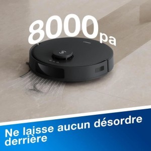 ECOVACS Deebot N20 Pro PLUS – 8000 Pa Roboterstaubsauger mit automatischer Staubsammlung – 45 Tage autonome Reinigung