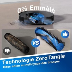 ECOVACS Deebot N20 Pro PLUS - 8000Pa Robot Vacuum Cleaner with Automatic Dust Collection - 45 Days of Autonomous Cleaning